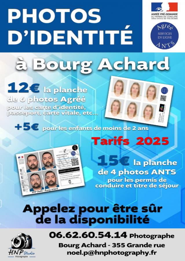 photos d'identité